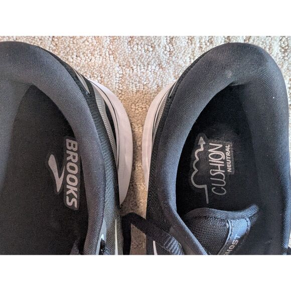 Brooks Ghost 15 Running Shoes Women Size 10 Black Cushion Neutral - Picture 5 of 12